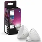 2pk Philipp’s Hue White And Color Ambience - LED Smart Bulb - MR16 GU5.3