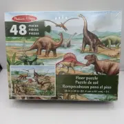 Melissa & Doug 48 Piece Dinosaur Floor Puzzle Sealed New