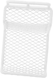 Mipcase Dumbbell Cradle Storage Mount Hooks for Vertical Dumbbell Shelf Sturdy Construction with Nonslip Feet Secure Placement White Color for Home Gym Tools