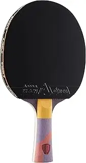 JOOLA Omega Strata - Table Tennis Racket with Flared Handle - Tournament Level Ping Pong Paddle with Vizon Table Tennis Rubber - Designed for Spin