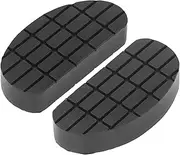 Gonetre Rubber Hoof Pad Hoof Triming Pad Cow Hoof Pads Hoof Cushion 2pcs Cow Hoof Pads Soft Rubber Wearproof Cow Trimming Cushion for Pasture