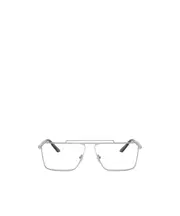 geometrically framed flat mirror 57 White