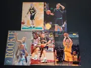 5 ct lot of Different Jason Kidd RC Rookies Mavericks California