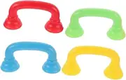 4pcs Whisper Phones Plastic Props for Enhance Pronunciation Auditory Feedback Group Play for Learning Activities Speech Development