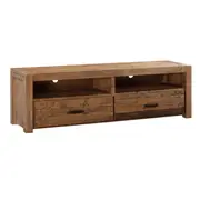 Hugo 1800mm Timber Entertainment Unit - Rustic Pine