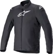Alpinestars RX-3, textile jacket waterproof , color: Black/White , size: S
