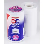Quick Stik Price Gun Labels Mark II White Permanent Plain - Free Delivery