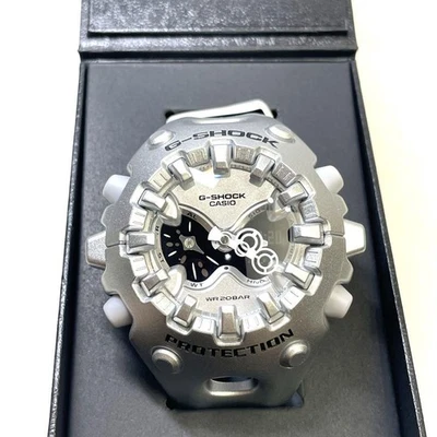 Casio G-SHOCK GA-V01A-8AJF Solar Analog Digital Watch Silver Wristwatch Tough