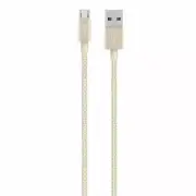 [BELKIN] MIXIT Metallic Micro-USB to USB ChargeSync Cable,F2CU021bt04 - Gold
