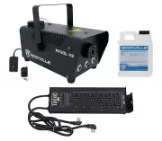 Chauvet PRO-D6 6 Ch 20A DMX-512 Dimmer Switch Pack 115V/230V+Free Fog Machine