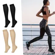 3 Pairs Open Toe Compression Socks for Men Women Toeless Compression Socks
