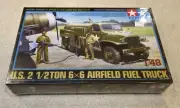 Tamiya u.s. 2 1/2 ton 6 x 6 airfield fuel truck 1:48
