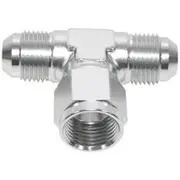 Aeroflow AN Tee Female Swivel On Side -8AN, AF144-08S