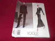 VOGUE AMERICAN DESIGNER #2165-DONNA KARAN-LADIES JACKET-SKIRT PATTERN 14-18FF