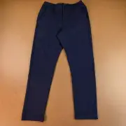 Kronstadt Mens Small (28 In. Waist Before Stretch) Navy Blue Pants Tapered Leg