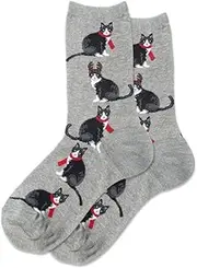 [Hot Sox] Hotsox Reindeer Cat Socks 1 Pair