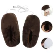Boots Electric Heated up Shoes USB Heating Slippers Women's Man