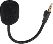 Replacement Detachable Game Mic, Foam Mic Boom with 3.5mm Gold Plated Plug, Noise Reduction, for Arctis 1 Game Headset