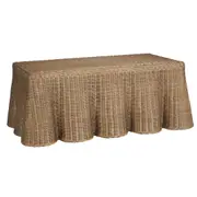 C&S Willow Rattan Coffee Table