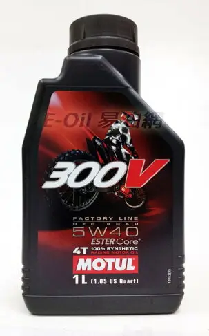 MOTUL 300V OFF ROAD 5W40 雙酯 全合成機油【APP下單4%點數回饋】