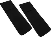 MOTHNUR 2pcs Neoprene Hair Tool Organizer Bag Heat Resistant Storage Pouch for Curling Iron Straightener Travel Case Cover for Home Salon Styling Tools