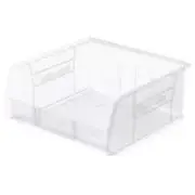 11x11 Stackable Clear Storage Bins 6 Pack Heavy Duty Organizing Containers