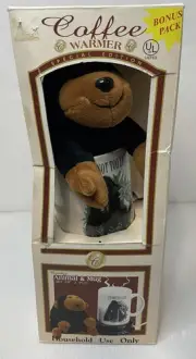 Coffee Warmer Special Edition Bean Bag Animal & Mug 2005 Rare Gorilla Kmart