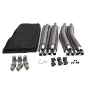 Skywalker Trampolines Round Complete Enclosure Kit Black 12 ft