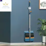 Brush and Shovel Broom and Dustpan Combination Set Vertical Folding Soft Fur Non