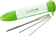 Clover Chibi Darning Needle 3-Pieces Set, Green, 6.2" Height x 2.1" Length x 0.8" Width (339)