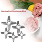 Shaped Professional Steel Kitchen Meat Grinder Blade Mincers Cutter ID