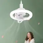Ceiling Fan with Light Ceiling Fan with Lamp LED Control RGB Ceiling Fan Light