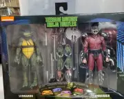 NECA TNMT Leonardo vs Shredder 2-Pack Set