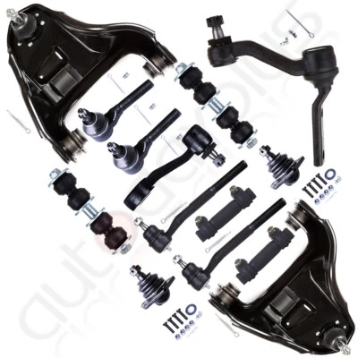 14 Upper Control Arm Tierod Pitman Idler Arm Ball Joint For Chevy Blazer S10 4WD (for: Isuzu)