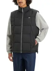 [Levi's] Piedmont Puffer Vest in Jet Black
