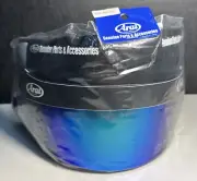 ARAI Genuine OEM GP-6 Mirror shield BLUE IRIDIUM