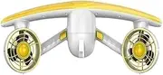 Scooter Sous-Marin Jet Electronic Surfboard Electric Under Water Sea Scooter Diving Swimming Boosters Boosters De Natation De Plongée(Yellow)