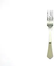 Mepra AZC10121121 Ginevra Table Fish Fork – [Pack of 48], Stainless Steel Finish, 18.9 cm, Dishwasher Safe Tableware