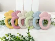 Easter Basket Colorful Carrot Teethers, Food Grade Silicone, BPA Free, Stuffer
