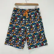 Peter Alexander Sleep Shorts Men M (33in) Multicoloured Sports Elastic Drawcord