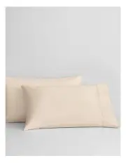 [Sheridan] 1000TC Hotel Luxury Pillowcase Pair in Champagne