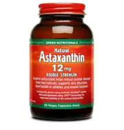 Green Nutritionals Natural Astaxanthin 12mg 60 Vegan Caps