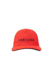 Logo baseball cap One size Orange