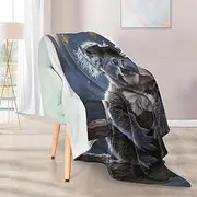 AIXIWAWA Koala Halloween Throw Blanket for Couch, Warm Soft 50×60 inch Lightweight Fleece Decorative Blankets for Bed Sofa All Season