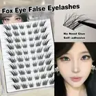 No Need Glue Fluffy False Eyelashes Reusable DIY Lash Extensions