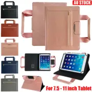 Universal Flip PU Leather Stand Case Cover For 7.5 - 11 inch Android Tablet PC