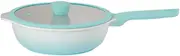 Non-Stick Ceramic Gas Stove Universal Cookware Cooking Nonstick(Argento)(D)