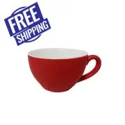6x Cappuccino Cup Rosso Red 200mL Bevande Coffee Tea Hot Chocolate Cups