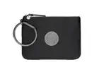 Mimco Modify Black Leather Medium Gunmetal Pouch RRP $149 BNWT **SPECIAL**
