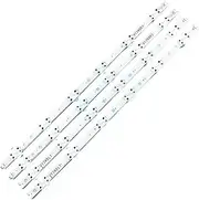 ABAGFKFNV 4PCS/lot Compatible with 49''V17 ART3 LC490DGG 49UV340C 49UJ6565 49UJ670V 49UJ651V 49UJ701V 49UJ634V 49UJ630V Light bar